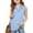 Blue, variant on White Polo Shirt Girls Activewear Button Closure Girls Golf Shirt Cute Collared Top Short Sleeve School Uniform Yellow 12-13Y