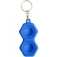 thumbnail image 1 of 2021 New Fidget Dimple Toy Keychain Pendent, Silicone Bubbles Flipping Board Toy, Stress Relief Simple Sensory Dimple Toy for Concentration Training, Hand Exercise Educational Toy for Kid Adult (#06), 1 of 8