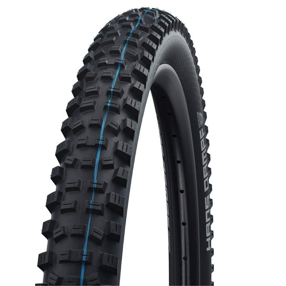 Schwalbe - Hans Dampf All Terrian and All MTB Tubeless Folding Bike Tire 29 x 26 Evolution Line, Addix Speedgrip, Super Trail Black