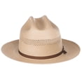 thumbnail image 2 of Stetson Toasted Open Road Vent 10X Straw Cowboy Hat SSOPRV-0526T1, Tan, 6 3/4, 2 of 3