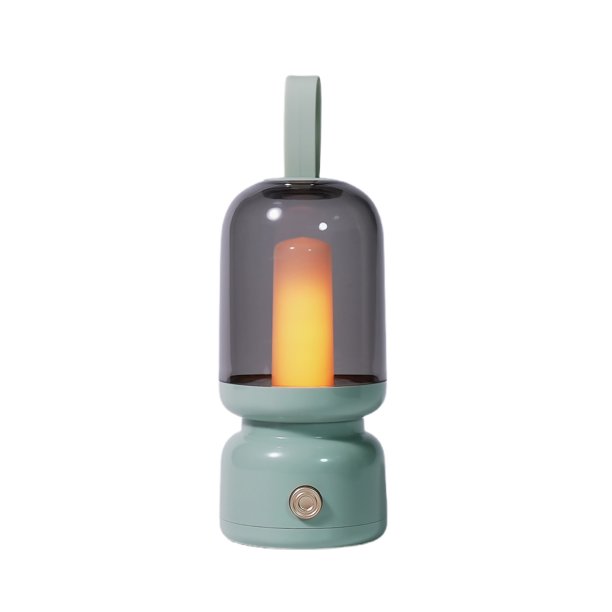 Luz nocturna LED de plástico con llama, luz cálida parpadeante, enchufable, de bajo consumo y regulable, para dormitorio, cuarto de bebé, pasillo y decoración del hogar