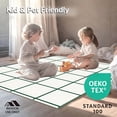 thumbnail image 4 of ODIKA 2'x3' Machine Washable Non-Slip Area Rug, Xmas Windowpane Grid Floor Machine High Traffic High Traffic Rug, Green, 503964, 4 of 5