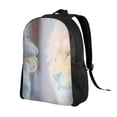 thumbnail image 2 of Rocae The Cat Looks in the Mirror print Computer bag with separate compartment, suitable for 15 inch laptop backpack, gift for men and women, 2 of 8