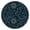 Astral, variant on Round Tablecloth Ethereal Celestial Gothic Constellation Eclipse Style, Waterproof Vinyl Elastic Table Cover with Backing