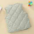 thumbnail image 5 of Gubotare Boy Warm Vest Baby Toddler Girls Boys Vest Soft Waistcoat Sleeveless Jacket Lightweight Vests 4T 5T (Green,4-5 Years), 5 of 7