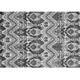 thumbnail image 1 of Ahgly Company Indoor Rectangle Abstract Gray Modern Area Rugs, 2' x 4', 1 of 4