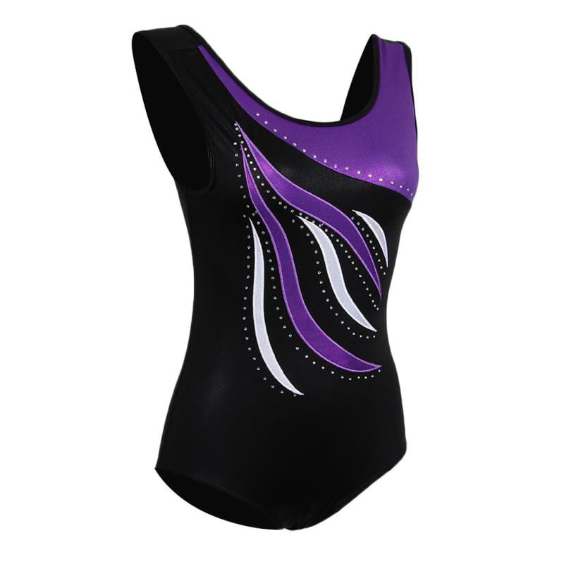 Girl's Sleeveless Gymnastic Leotard Tappers & Pointers GYM 43 