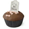 thumbnail image 6 of Wilton Edible Halloween Icing Decorations, Graveyard & Bones Sprinkles, Assorted Colors, 12-Count, 6 of 9