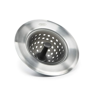  OXO Good Grips Silicone/Stainless Steel Tub Stopper, Grey :  Everything Else
