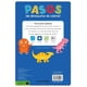 thumbnail image 2 of Pasos ¡de dinosaurios de colores! Blanco, 2 of 2