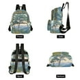 thumbnail image 4 of FORMRS Mini Backpack Purse for Women Travel Daypack Casual Shoulder Bag, Beige Mountain, 4 of 7