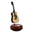 thumbnail image 5 of Hemoton Table Music Box Wooden Guitar Hanging Ornament Creative Music Box Mechanism Melody Box Antique European Style Music Box Decor With Miniature Guitar, 5 of 8