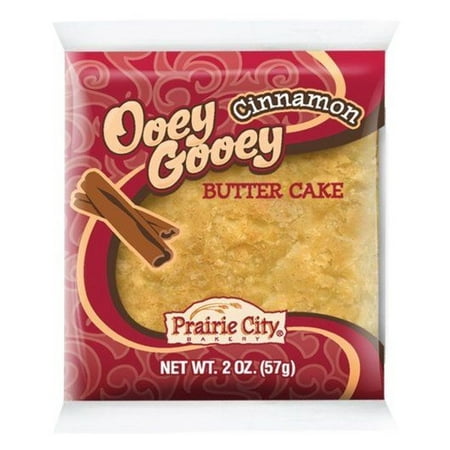 Prairie City Bakery Ooey Gooey Cinnamon Butter Cake, 2 Ounce -- 60 per case