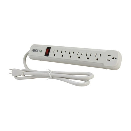 UPC: 0037332155658 | Tripp Lite TLP74R Protect It! 7-Outlet Surge Protector 4ft Cord