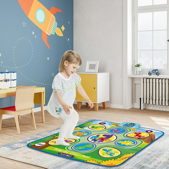 Electronic Dance Pad,Dinosaur Dance Mat for Dinosaur Dance Matfor Kids Dancing Mat Meticulously Designed