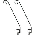 thumbnail image 4 of SNYNUXX Heavy Duty Deck Rail Pole Deck Hook , Extensible and Adjustable Ornament Hook (Curled Hook-2 Pack), 4 of 8