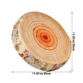 thumbnail image 4 of Apmemiss Clearance Round Woods Stump Shaped Decorative Throw Pillow Creative Woods Chair Seat Cushion Stump Plush Pillow for Home Office Bedroom and Car Style Decoration, 4 of 7