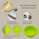 thumbnail image 2 of Baño para pájaros enjaulado multifunción Jaula para pájaros Suministros para loros Bañera para percha, 2 of 5