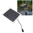 thumbnail image 4 of Bomba De Fuente Solar, IP65 Silicio Monocristalino A Prueba De Agua Protección Ambiental 5V 10W Bomba De Agua Solar Ahorro De Energía Para Exteriores ANGGREK Solar Outdoor Fountain, 4 of 8