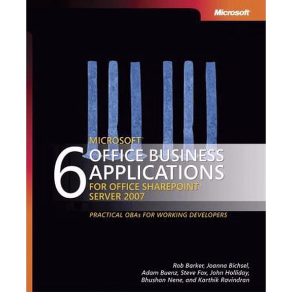 Pre-Owned 6 Microsoft Office Business Applications for Office SharePoint Server 2007