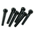 thumbnail image 3 of 2 Set Guitar Accessories: 1 Set Bridge Pins Saddle Nut Parts Black & 1 Pcs 3 in 1 Guitar Peg String Winder, 3 of 10