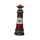 thumbnail image 5 of Estatuilla de faro con luz solar decoración exterior impermeable 360 Blusa roja, 5 of 8
