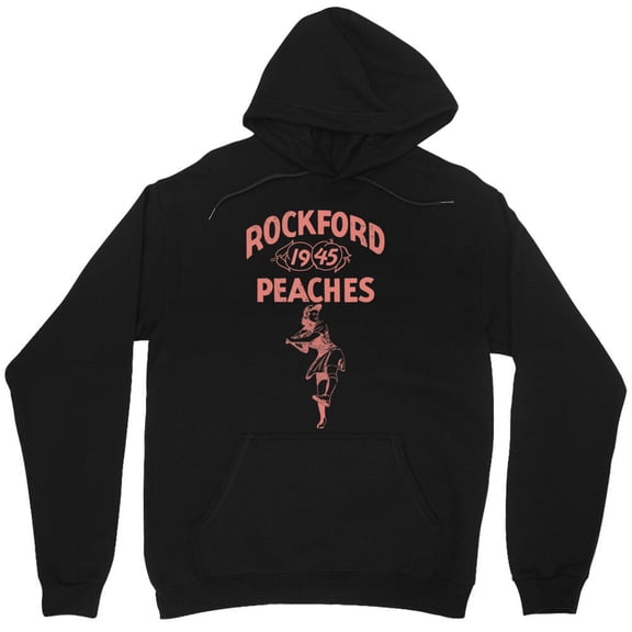Rockford Peaches Baseball Sports Graphic Aesthetic 40s Retro A League of Their M7055 Unisex Hoodie, Up to Size 5XL