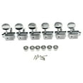 thumbnail image 4 of BELOVING 6 Pieces Retro Electric Guitar Tuners Split Shaft Easily Install Tuning Pegs Silvery, 4 of 10