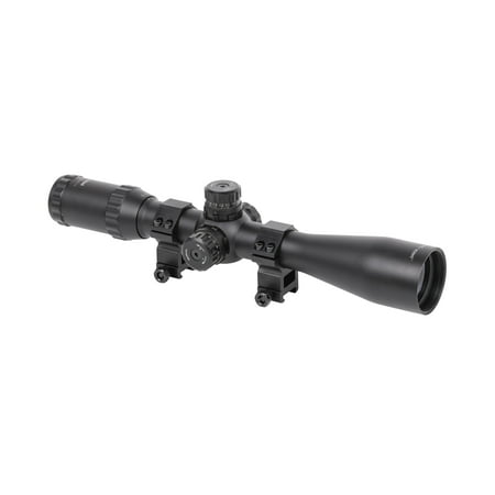 CenterPoint Rifle Scope 3-9x40mm with 30mm Picatinny Rings, Precision Lock Turrent System,