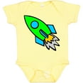 thumbnail image 3 of Inktastic Cute Green Rocket Boys or Girls Baby Bodysuit, 3 of 5