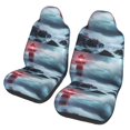 thumbnail image 2 of Haiem Lighthouse in a Stormy Sea Printed Car Seat Covers Set of 2, Universal Fit Car Seat Covers,Protective Seat Covers,Comfortable Car Seat Covers, Easy Installation Seat Covers, Vehicle Seat Covers, 2 of 9