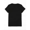 thumbnail image 2 of Camiseta informal de manga corta con cuello redondo y estampado de arte abstracto para mujer, ideal para primavera y verano. Ideal para adultos, hombres, mujeres, adolescentes y jóvenes., 2 of 6