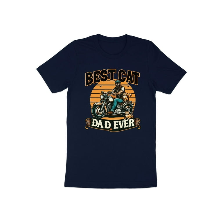 Best Cat Dad Ever. Papa Birthday Father's Day Gift T-Shirt Best Cat Dad Ever. Papa Birthday Father's Day Gift T-Shirt