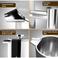 thumbnail image 5 of Utopia Kitchen Cafetera de prensa francesa de acero inoxidable de 32 onzas, cafetera de prensa francesa, cafetera de prensa francesa para camping, prensas de café portátiles de viaje en frío, regalos, 5 of 5