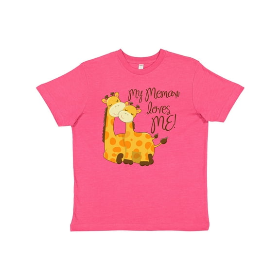 Inktastic My Memaw Loves Me Youth T-Shirt