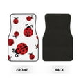 thumbnail image 2 of Naloa Fly Flying Ladybug Car Foot Mat Set of 4 Pieces - Universal Floor Liner Neoprene Full Set Floor Mats for Cars Trucks SUV, 2 of 7