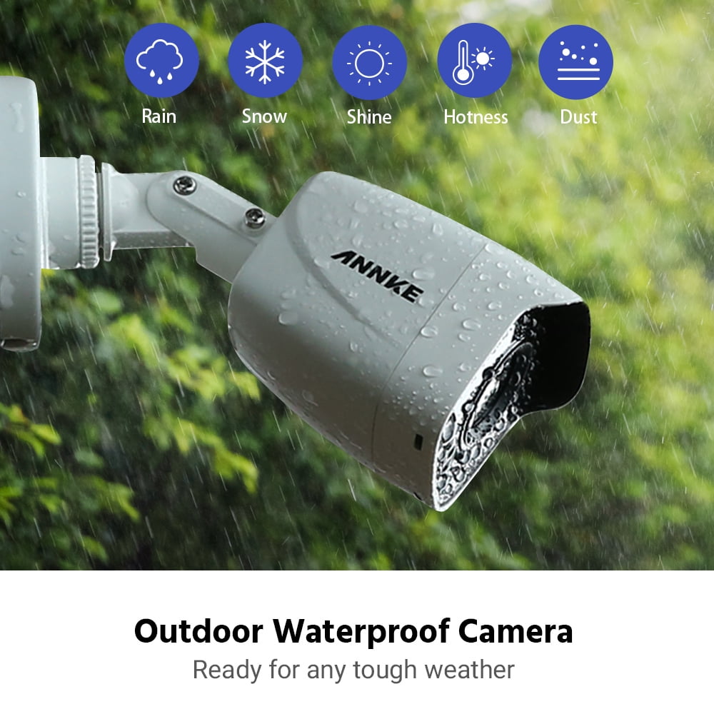 ANNKE 8CH 1080p Full Color Night Vision Outdoor/Indoor Wired CCTV Security Camera System for Home/Business