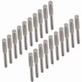 thumbnail image 4 of 20 Pieces Diamond Chainsaw Sharpener, Diamond Chainsaw Sharpener Burr Sharpening Stone for Chainsaws Stone File for Chainsaws 5.5mm (Silver), 4 of 5