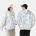 thumbnail image 3 of KLL Rabbit And Star Print Men's Women’s UPF 50+ Sun Protection Outdoor Hoodie Jacket Long Sleeve Fishing Hiking Performance Shirt-3X-Large, 3 of 6