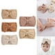 thumbnail image 5 of 5x Diademas suaves para bebés zo para el cabello Adorable Bowknot Turbante Tejido para cabeza Diademas para cabeza para accesorios de fotografía de doble capa Yotijar Diademas para niñas, 5 of 10