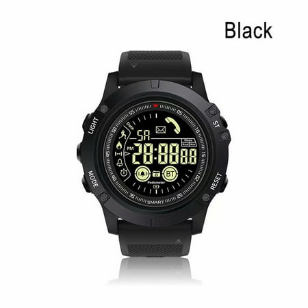 Fitness Tracker Smart Watch Outdoor Sports 5ATM/IP67 Waterproof Call Information Reminder Bluetooth Connection Long Standby Time Smart APP Control for IOS and Android (Best Bill Reminder App For Android 2019)