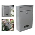 thumbnail image 1 of Caja de Buzón de Bloqueo perfecl Buzón Decorativo Plata, 1 of 7
