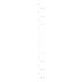 thumbnail image 2 of Ekena Millwork 47"H x 1"T Midland PVC Adjustable Decorative Slat Wall Panel Kit, Unfinished (contains 29 Slats + 1 Straight Edge Starter Slat), 2 of 15