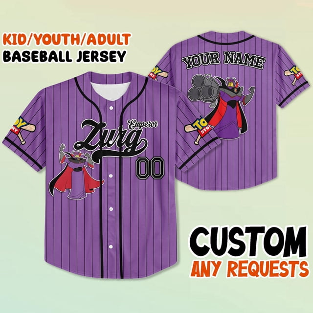 Camiseta de béisbol personalizada de Toy Story Woody, camiseta de béisbol a juego, camiseta juvenil para niños pequeños, regalo de Toy Story para fanáticos de Disney