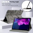thumbnail image 2 of GSFY Case for Lenovo Tab P11 Plus 2021/Tab P11 2020, Premium PU Leather Protective Folio Stand Cover with Pencil Holder Multiple Viewing Angles for Lenovo Tab P11 TB-J606F/P11 Plus TB-J616F, Gray, 2 of 8
