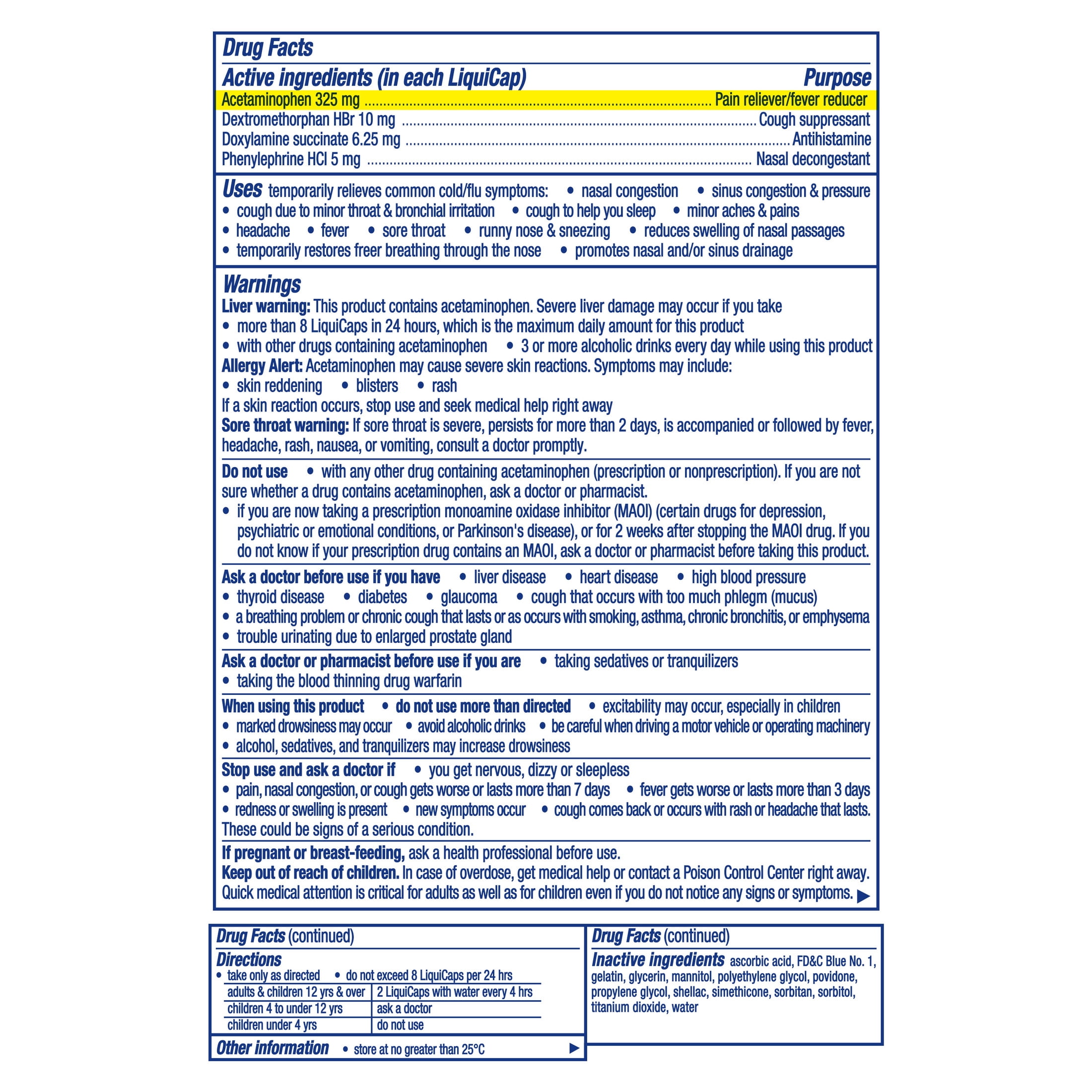 Vicks NyQuil Severe Cold & Flu Liquicaps, Nighttime Cold & Flu Medicine for Adults, 24 Count