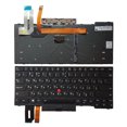 thumbnail image 3 of Injueey Teclado retroiluminado RU, dispositivo de entrada de puntero antideslizante para oficina, pieza de repuesto para ordenador, reemplazo de teclado Juegos de teclado y mouse para computadora, 3 of 6