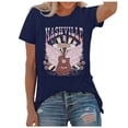 thumbnail image 6 of LINGLANG Womens Tops Casual Country Music Shirt Fortennessee Graphic Tshirts Western Short Sleeve Tee Tops Under $5, 6 of 8