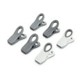 thumbnail image 5 of HIC Kitchen Multi-Purpose Magnetic Clips, Soft-Grip Handles, Set Of 6 (2 Each White, Grey, and Charcoal), For Sealing Food Bags, Hanging Notes, And Organizing Home Or Office, 5 of 6