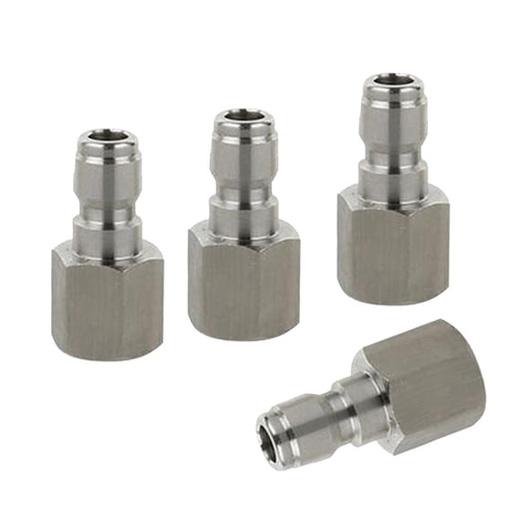 Lavadora a de acoplamiento de liberación rápida de cobre 4x Conecte las herramientas de riego Cola Conector de manguera de lavadora a presión